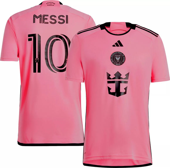 Men's Replica adidas Messi Inter Miami Home Jersey 2024