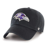 47 brand Baltimore Ravens Black Adjustable Clean up