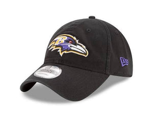 New Era Baltimore Ravens Black Core Classic 9Twenty Adjustable Hat