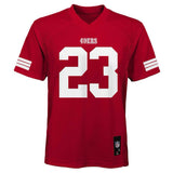 Youth San Francisco 49ers Christian McCaffrey Scarlet Replica Player Jersey