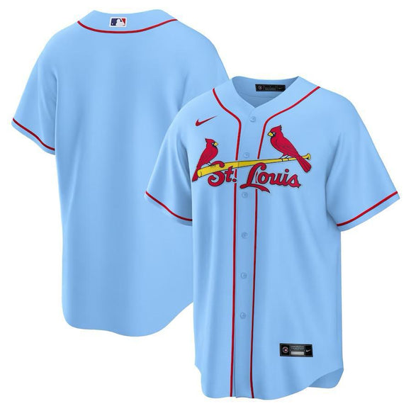 St. Louis Cardinals Nike Alternate Replica Team Jersey - Light Blue