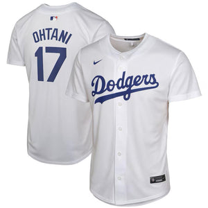 Youth Los Angeles Dodgers Shohei Ohtani Nike White Home Player Game Jersey