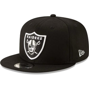 New Era Las Vegas Raiders Basic Logo Snapback- Black