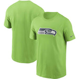 Men's Seattle Seahawks Nike Neon Green Primary Logo T-Shirt