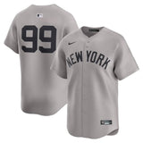Men's New York Yankees Aaron Judge Nike Gray Road Limited Player Jersey