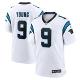 Men's Carolina Panthers Bryce Young Nike White Game Jersey