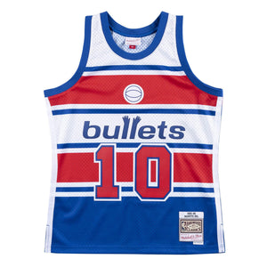 Washington Bullets Bol 1985-86 Mitchell and Ness Swingman Jersey