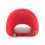 '47 Brand Carolina Hurricanes Logo Clean Up Hat Red