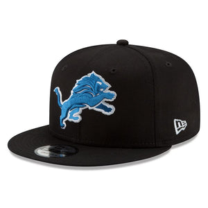 New Era Detroit Lions Basic Logo Snapback-Black