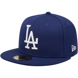 Los Angeles Dodgers New Era Cooperstown Collection Wool 59FIFTY Fitted Hat - Navy