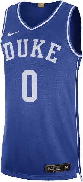 Nike Men's Jayson Tatum Royal Blue Duke Blue Devils Limited Basketball Jersey