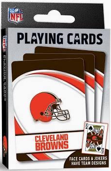 Cleveland Browns Playing Cards by Masterpieces