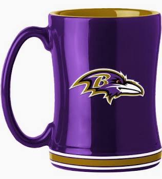 Baltimore Ravens 14oz Relief Mug