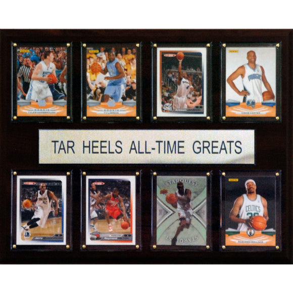 UNC Tarheels 12'' x 15'' All-Time Greats Plaque