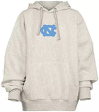 Pressbox Women's North Carolina Tar Heels Grey Belvedere Oversized Hoodie