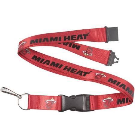 MIAMI HEAT  (RED)  TEAM  LANYARD