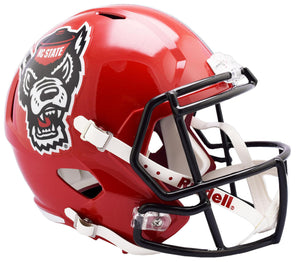 North Carolina State Wolfpack Tuffy Red Riddell Speed Collectible Football Helmet