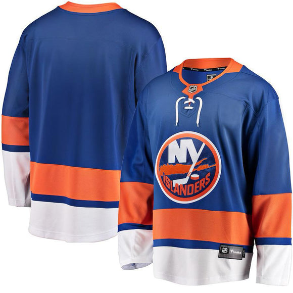 NY Islanders Fanatics Blue Breakaway Home Jersey