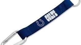 COLTS (BLUE) CARABINER KEYCHAIN