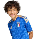 Italy National Team adidas Youth FIFA x World Cup 2026 Home Replica Jersey - Blue