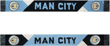 English Premiership Manchester City Mens Facet Team Scarf, Blue, OSFM