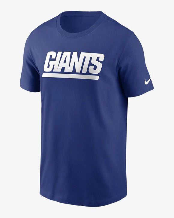 New York Giants Primetime Wordmark Essential Men's Nike NFL T-Shirt