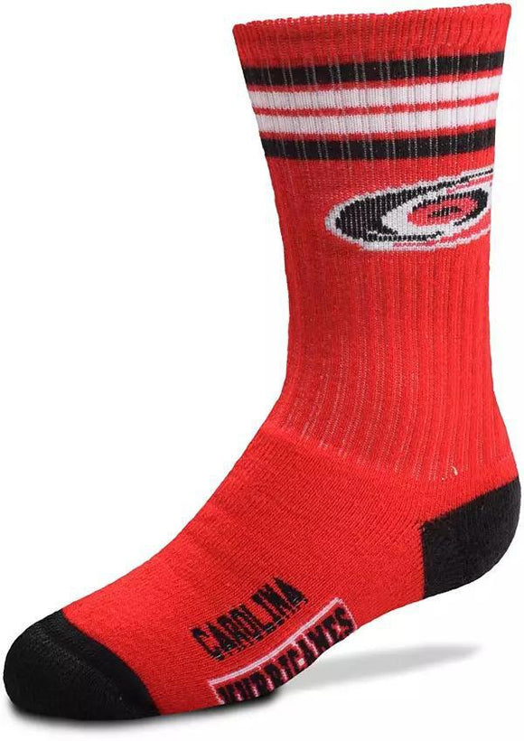 Carolina Hurricanes 4 stripe Socks