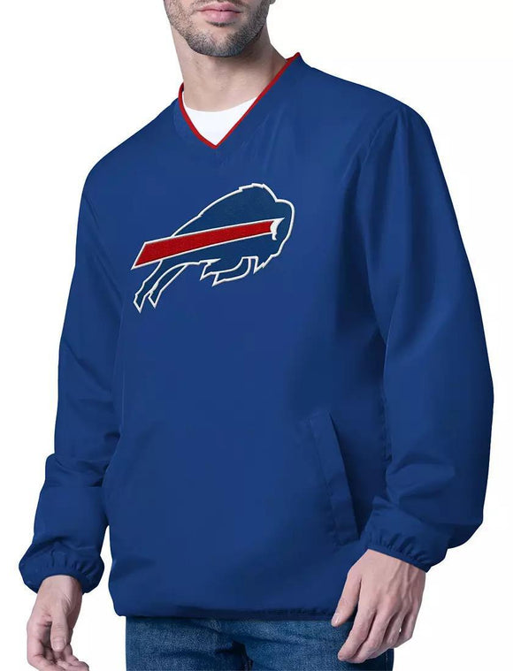 G-III Men's Buffalo Bills Black Crossover Pullover Jacket