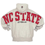 Pressbox Women's NC State Wolfpack Grey Belvedere Oversized Hoodie
