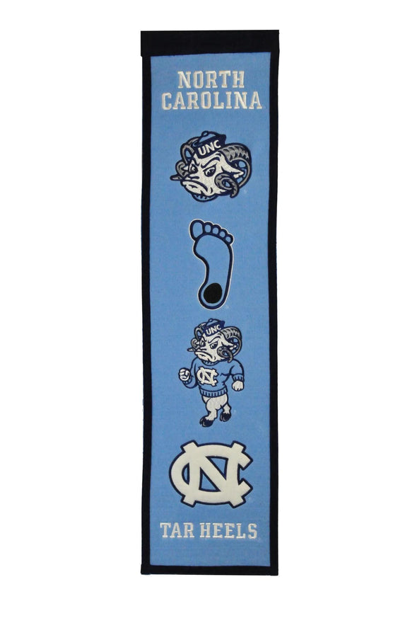 UNC Tarheels Heritage Banner