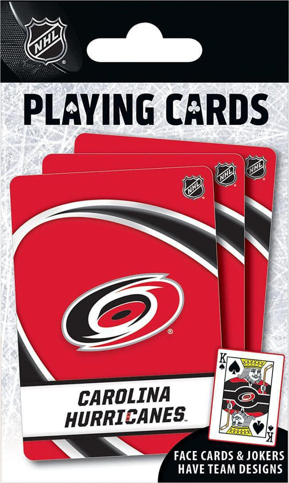 Carolina Hurricanes Playing Cards by Masterpieces