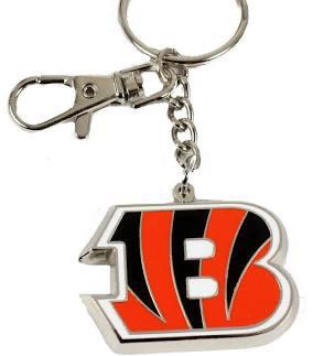 CINCINNATI BENGALS TEAM LOGO HEAVYWEIGHT KEYCHAIN