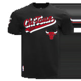 Chicago Bulls Chi-Town Pro Standard Script Tail Tee