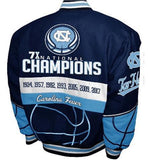 University of North Carolina Franchise Club Commemorative Champions Twill Full-Snap Jacket