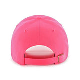 '47 Brand New York Yankees Clean Up Hat Neon Pink White Logo