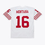 Joe Montana San Francisco 49ers 1990 White Legacy Player Jersey