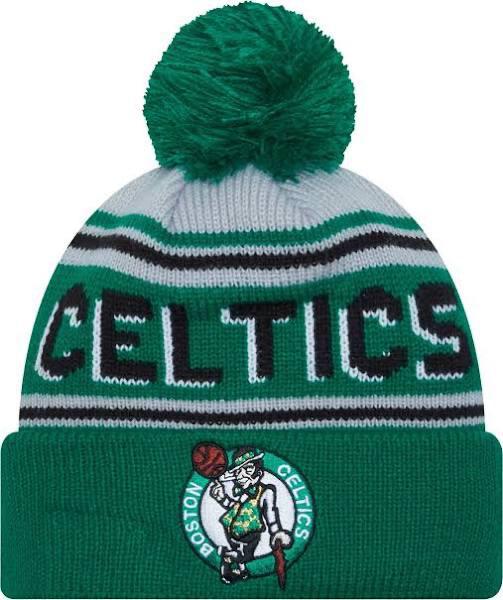 Boston Celtics Pom Wordmark Beanie