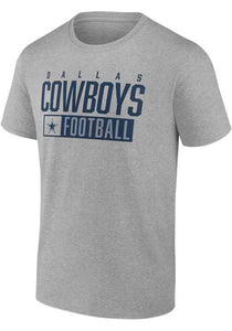 Dallas Cowboys Box Pop Grey T-shirt