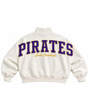 ECU Pirates  Women's Mocktail Ivory Cream Oversized Fleece