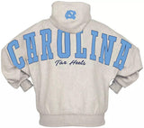 Pressbox Women's North Carolina Tar Heels Grey Belvedere Oversized Hoodie