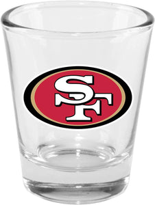 San Francisco 49ers 2 oz shot glass