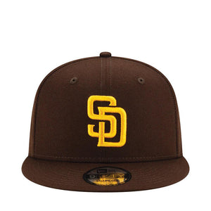 New Era MLB San Diego Padres Basic Logo 950 Snapback-Brown