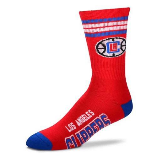 LOS ANGELES CLIPPERS- 4 STRIPE DEUCE SOCKS