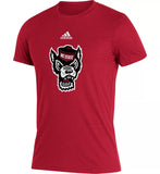 adidas NC State Wolfpack Wolfhead Logo T-shirt