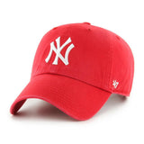 '47 Brand New York Yankees Red Clean Up Hat