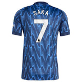 Bukayo Saka Arsenal adidas 2025/26 Away Replica Player Jersey - Blue