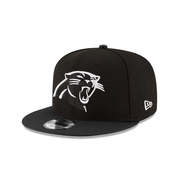 New Era Carolina Panthers Black Basic 9FIFTY Mens Snapback Hat