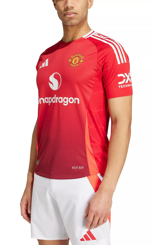 Manchester United adidas 2024/25 Home Replica Jersey - Red