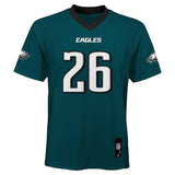 Youth Philadelphia Eagles Saquon Barkley Midnight Green Replica Player Jersey