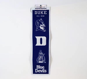 Duke Blue Devils Heritage Banner